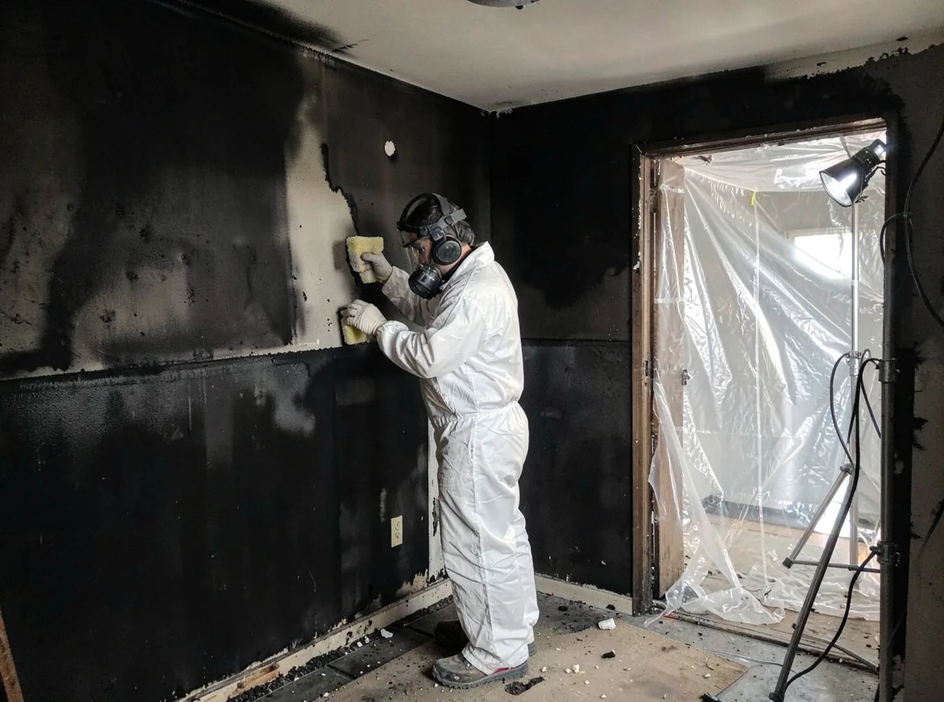 Fire Damage Restoration company in Potts Camp, MS